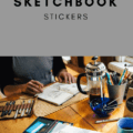 Sketchbook Stickers for your classroom