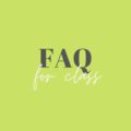 Do you Have a Classroom FAQ Page?